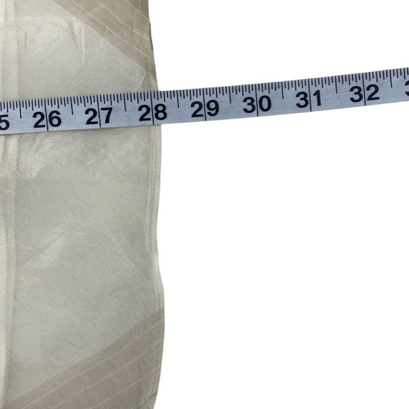 Talbots Pure Silk Midi Skirt | 10P | Plaid Organza | Lined | Preppy Old Money - Picture 10 of 10